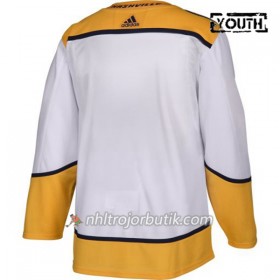 Barn Ishockey Nashville Predators Tröja Blank Adidas Vit Authentic